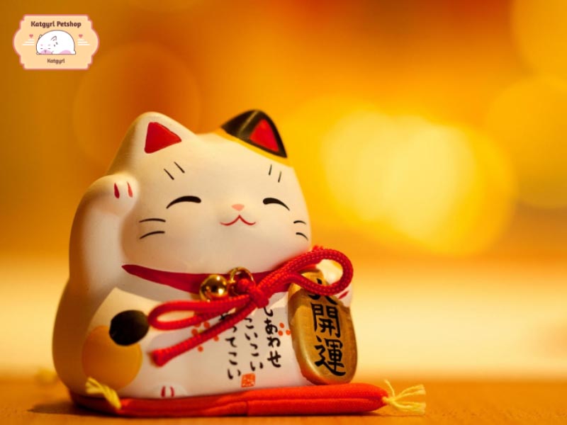 Mèo thần tài Maneki Neko Nhật Bản mang đến may mắn trong kinh doanh