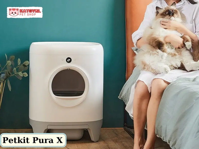 Máy dọn vệ sinh mèo Petkit Pura X