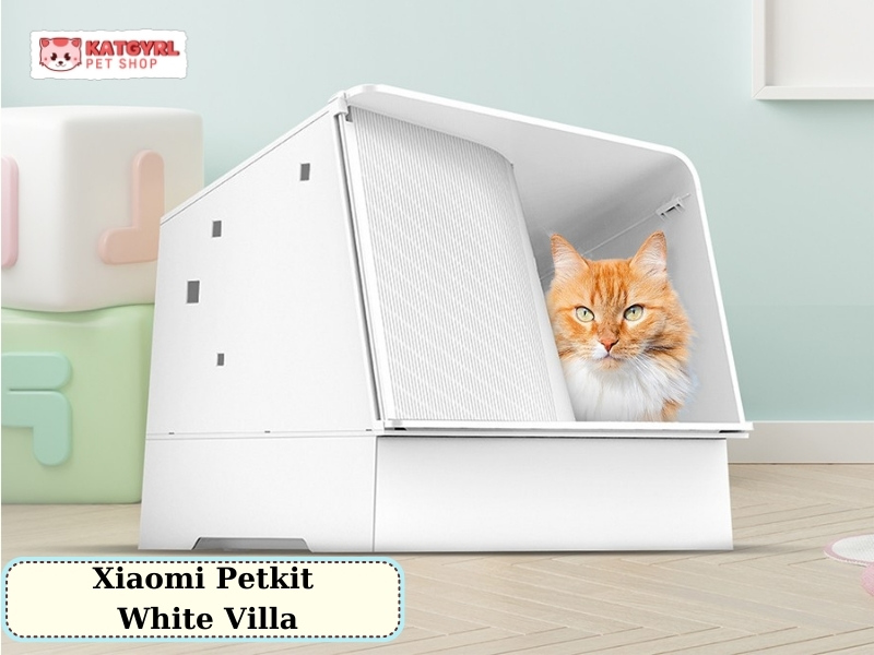máy dọn phân mèo Xiaomi Petkit White Villa