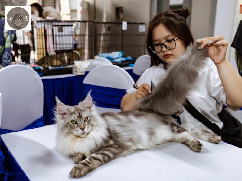 Spa mèo chuyên chăm sóc và tạo kiểu lông đặc biệt cho mèo 